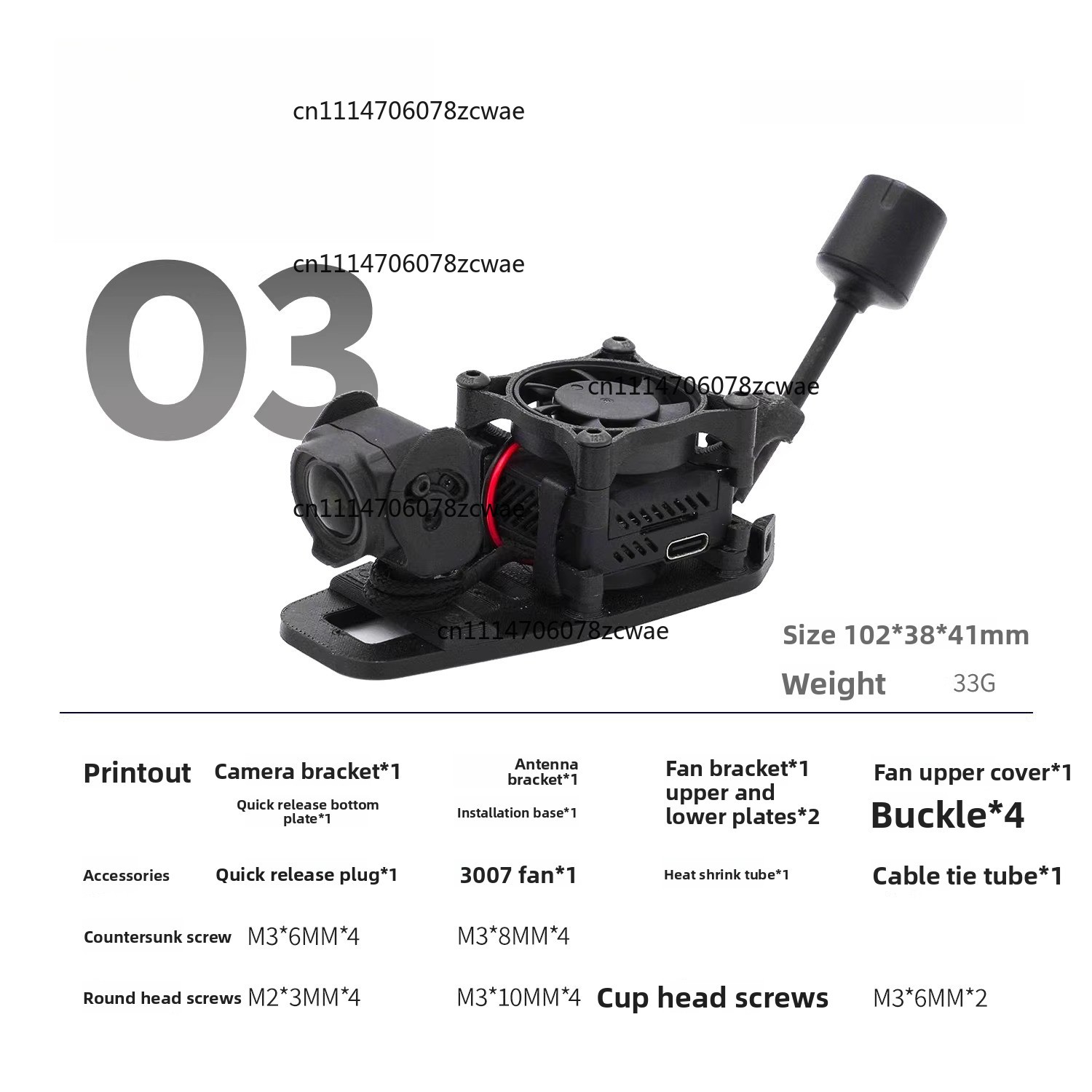 Supporto a Rilascio Rapido ZOC - Drone Kit Racing recensione e prezzo