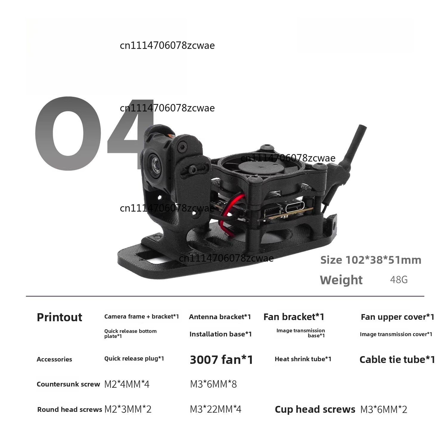 Supporto a Rilascio Rapido ZOC - Drone Kit Racing recensione e prezzo